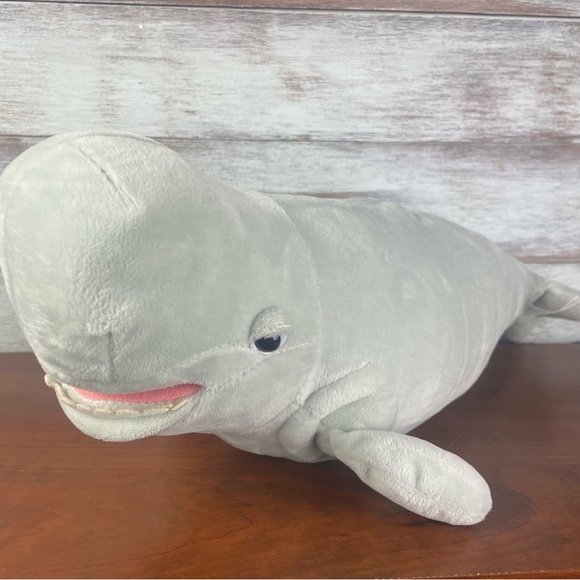 Vintage Disney Nemo Bailey Beluga Whale Plush - Rare Collectible Stuffed Toy - Picture 2 of 8
